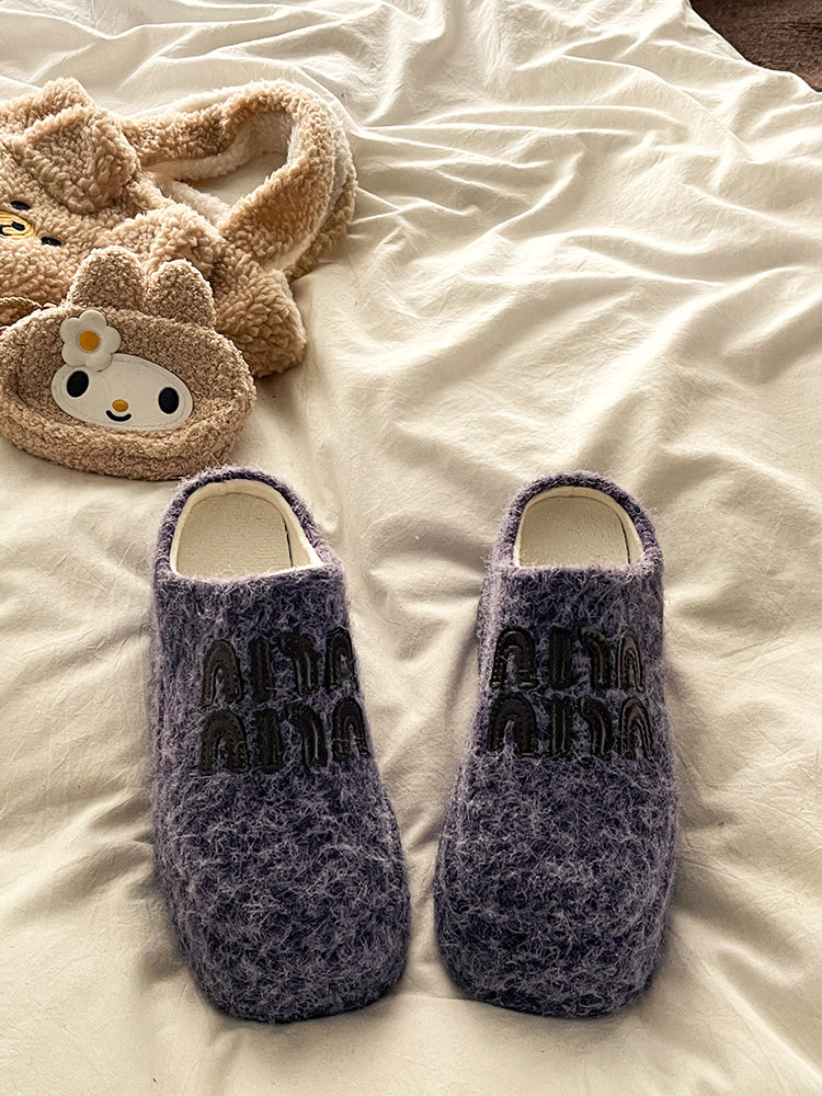 【shoes】4色厚底スリッパG24474