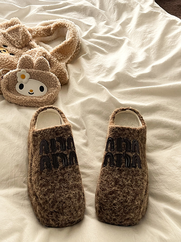 【shoes】4色厚底スリッパG24474