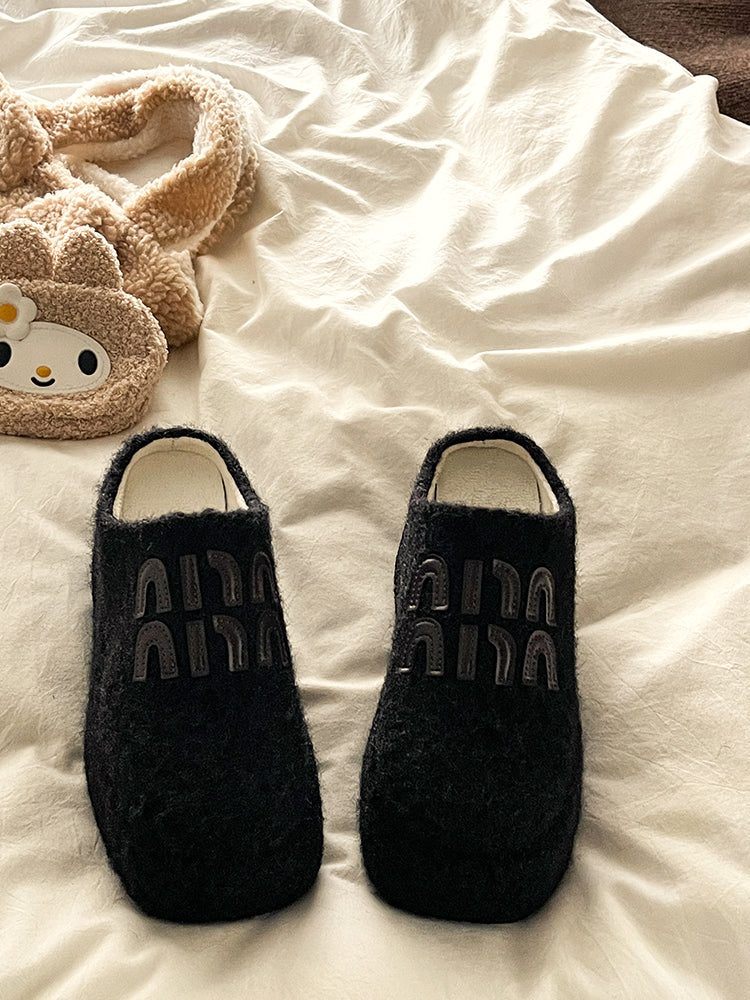 【shoes】4色厚底スリッパG24474