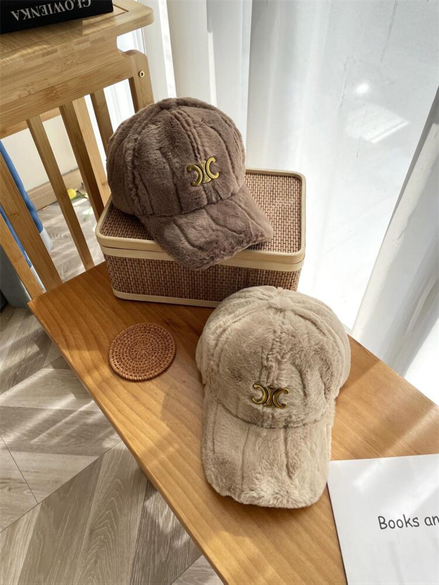 【小物】4色ベースボール キャップG24479