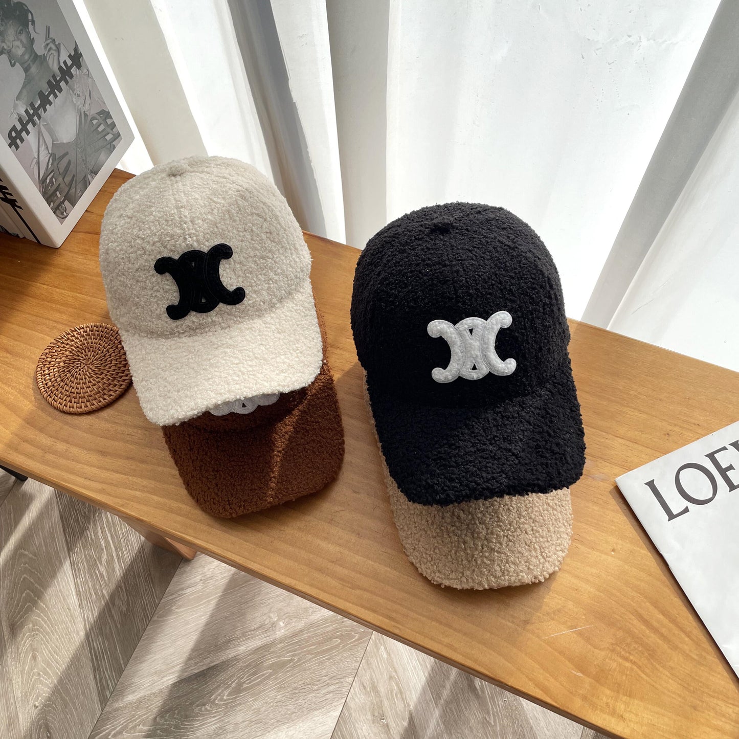 【小物】4色ベースボール キャップG24480