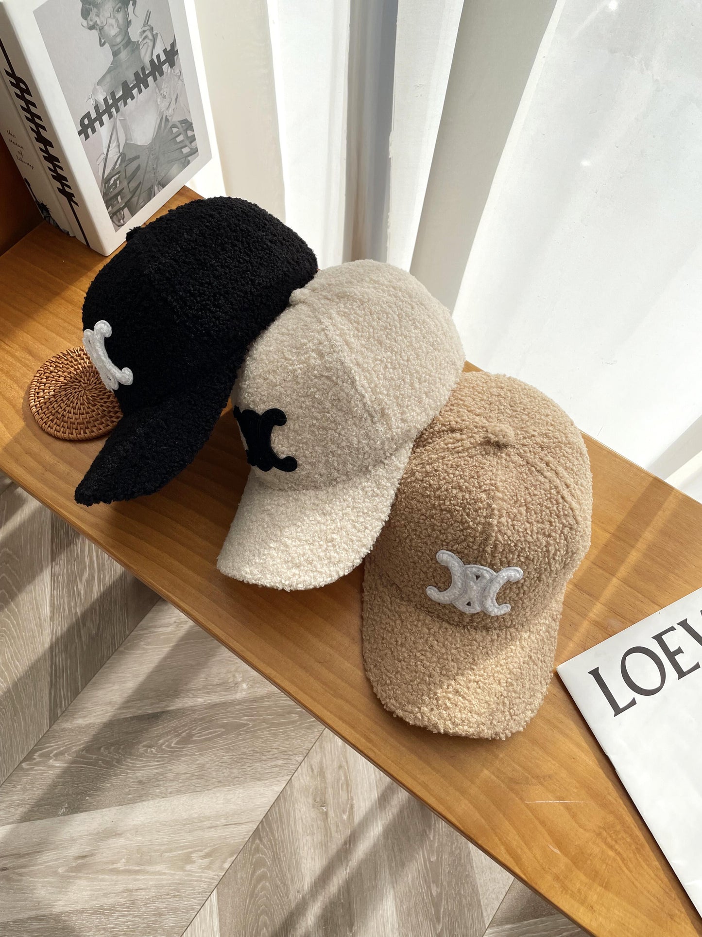 【小物】4色ベースボール キャップG24480