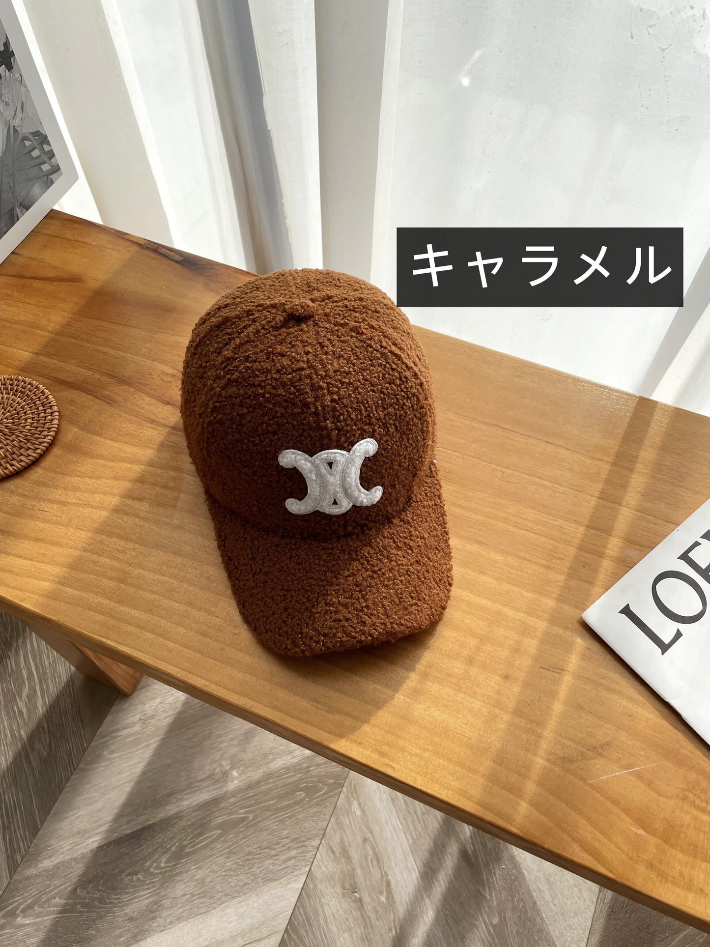 【小物】4色ベースボール キャップG24480