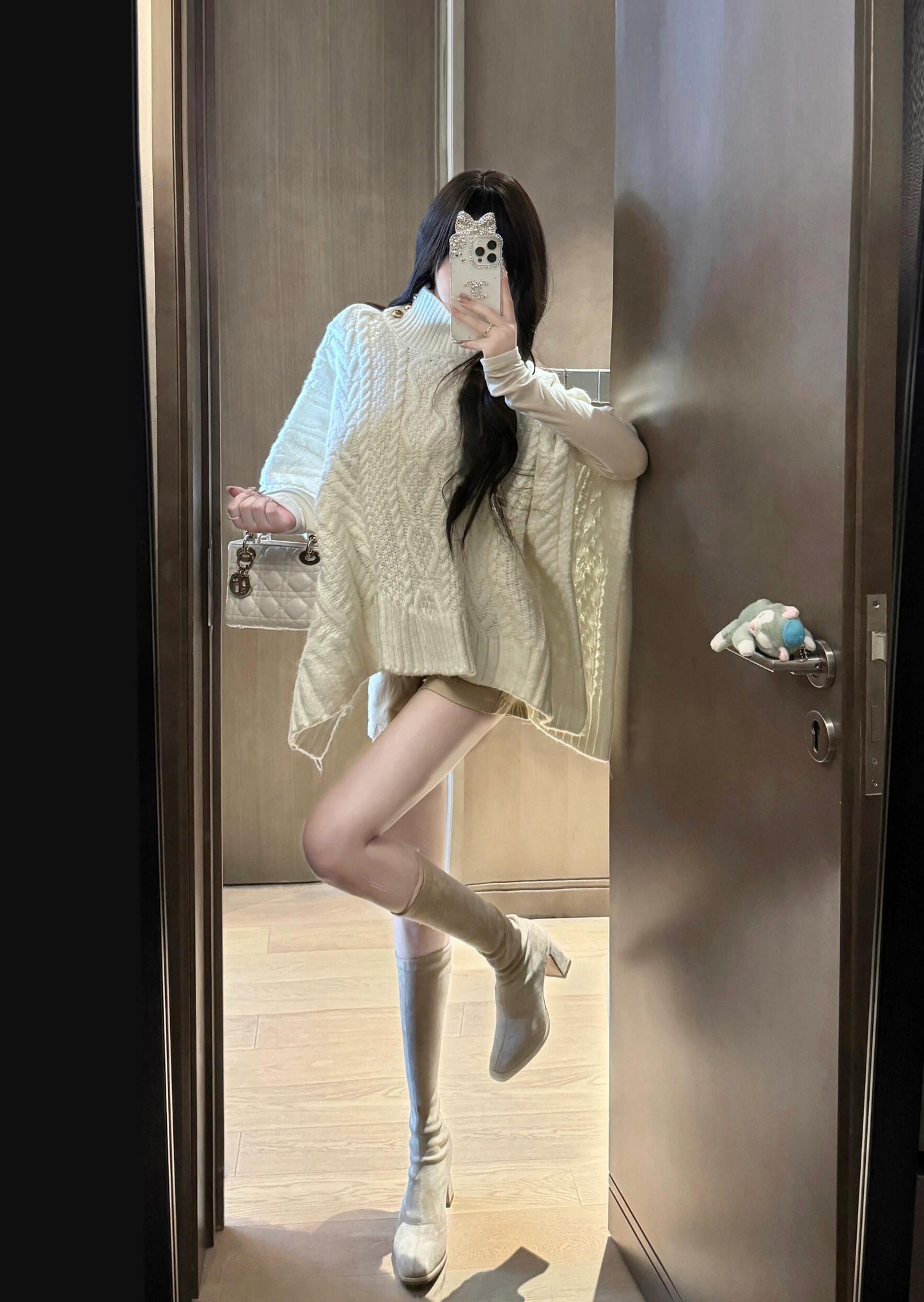 【tops】ハイネックニットセーターG24481