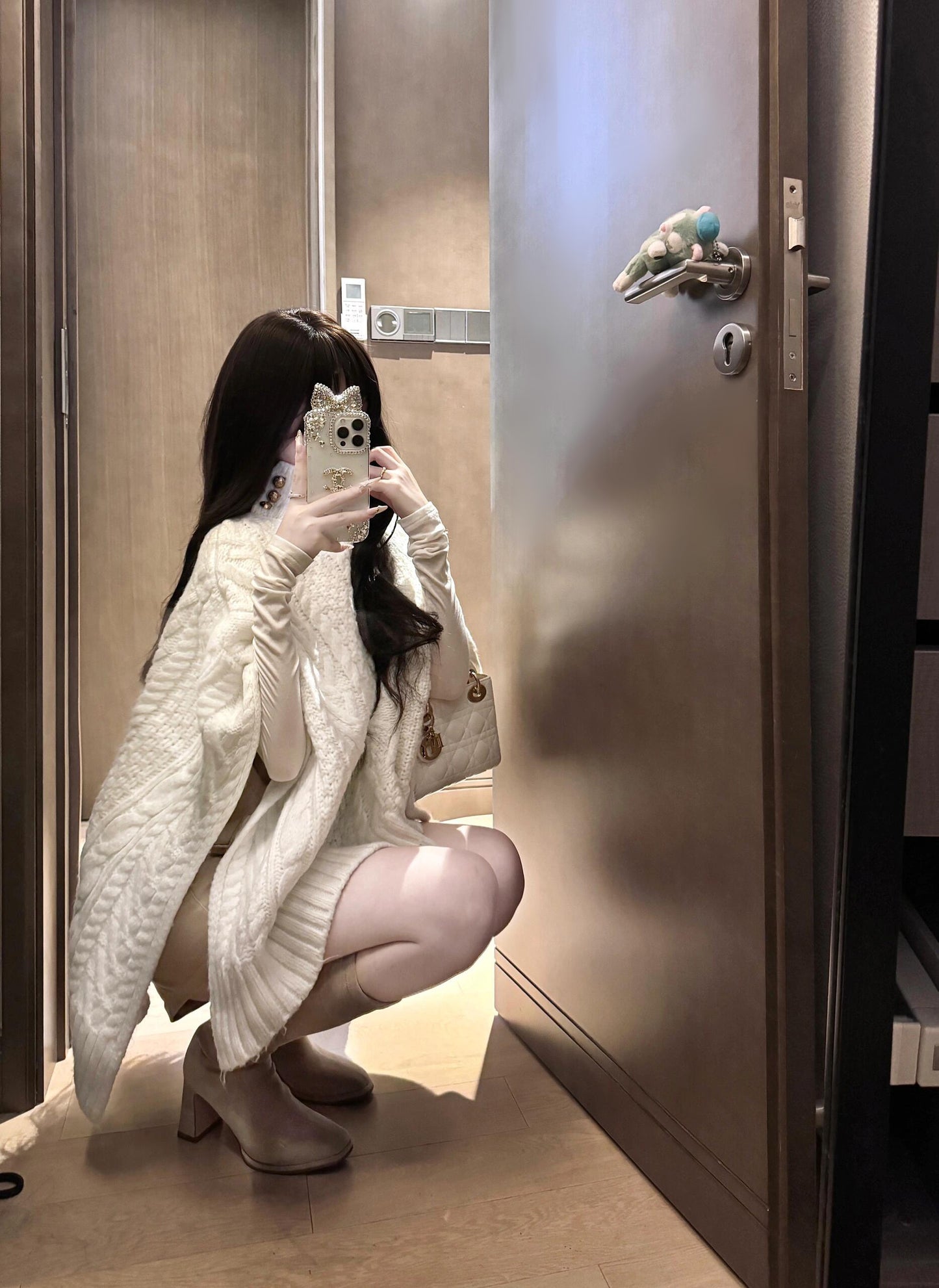 【tops】ハイネックニットセーターG24481