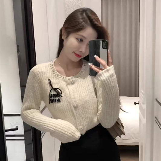 【outer】ニットカーディガンG24485