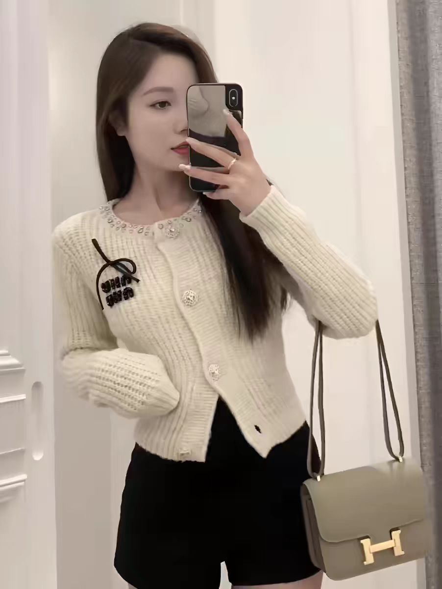 【outer】ニットカーディガンG24485