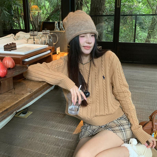 【tops】秋冬ニットセーターG24505