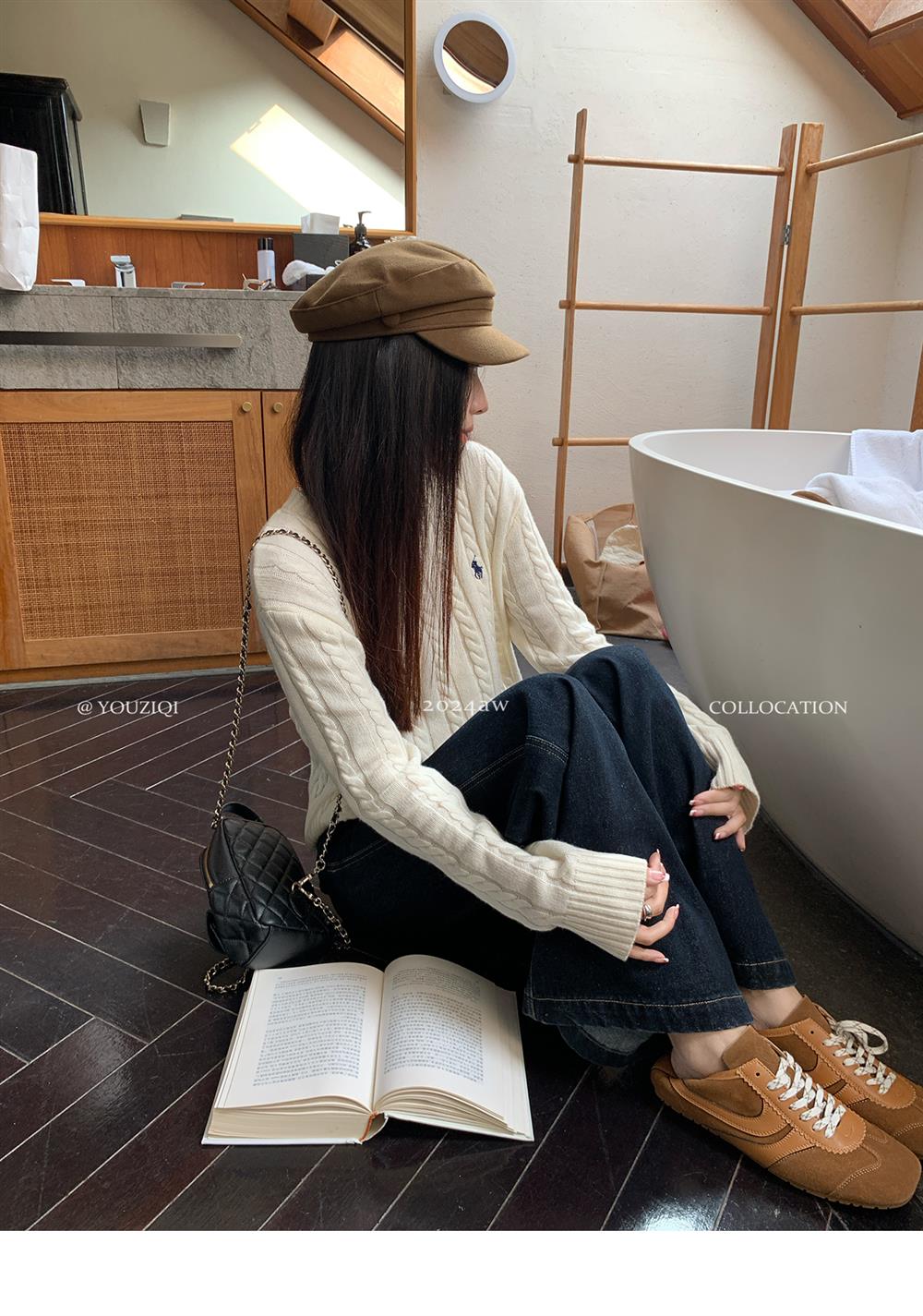 【tops】秋冬ニットセーターG24505