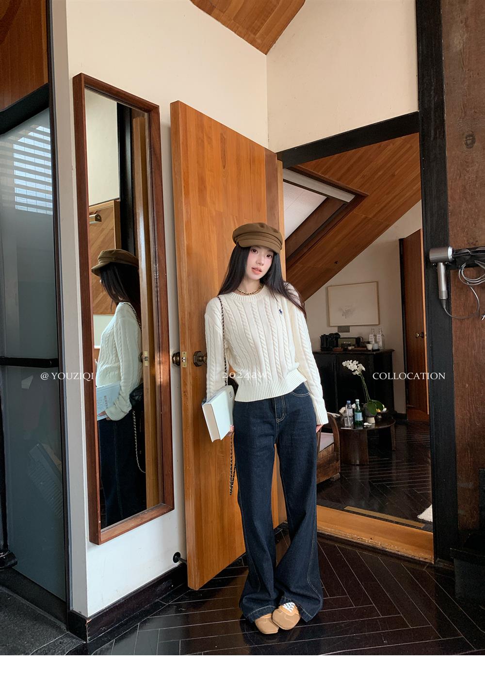 【tops】秋冬ニットセーターG24505