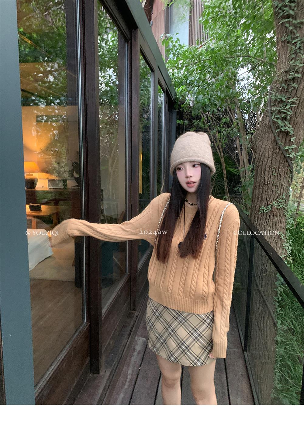 【tops】秋冬ニットセーターG24505