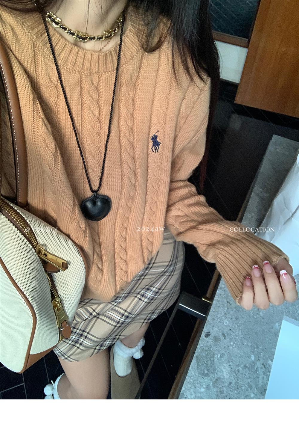 【tops】秋冬ニットセーターG24505