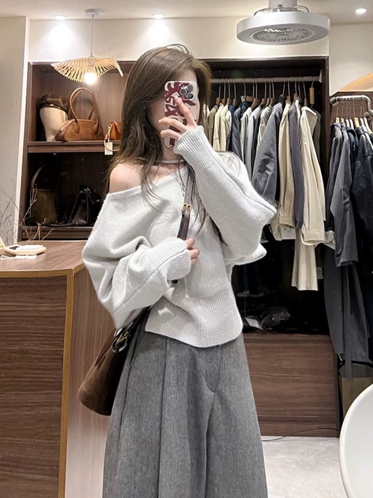 【bottoms】ゆったりラシャ生地ガウチョパンツG24517