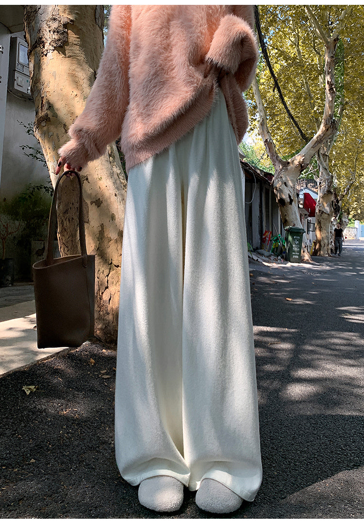 【bottoms】ゆったりニットガウチョパンツG24518