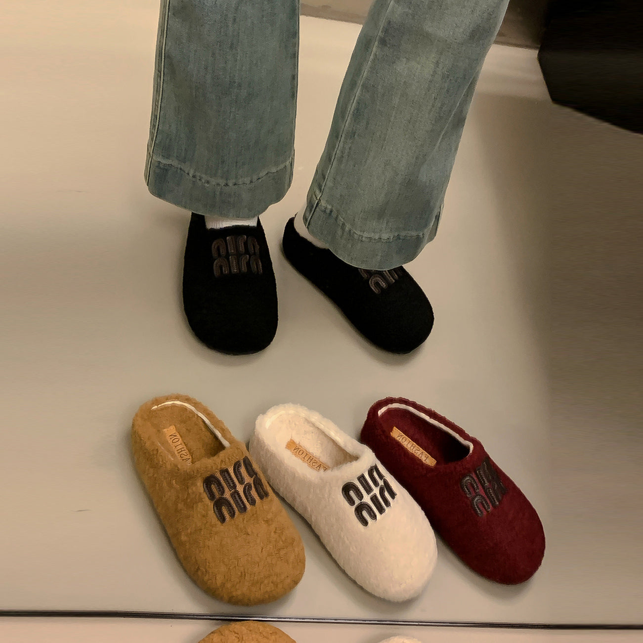 【shoes】4色履きやすいスリッパG24538