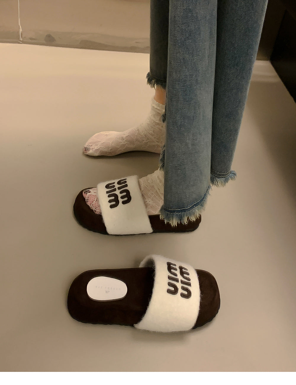 【shoes】4色秋冬 スリッパG24539