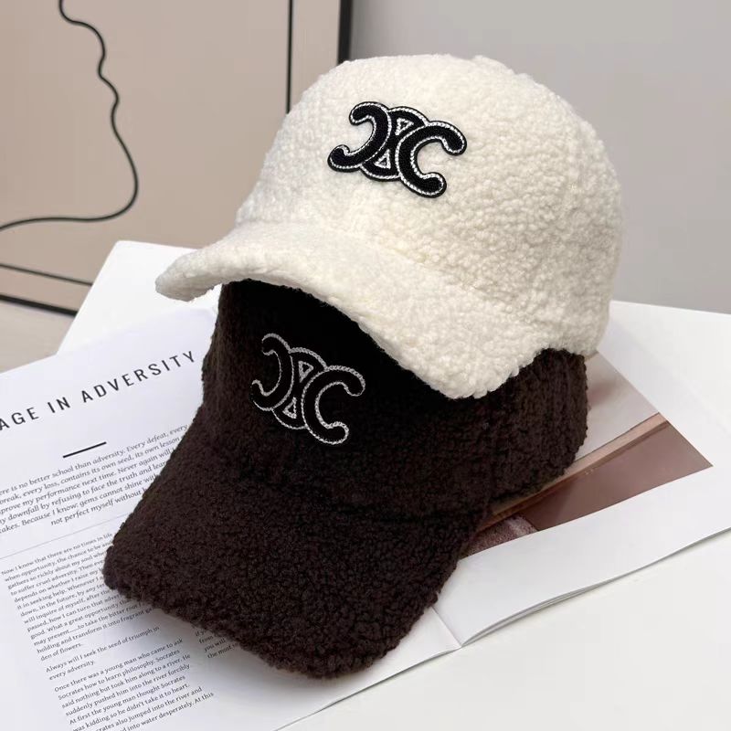 【小物】4色小顔効果ベースボール キャップG24546