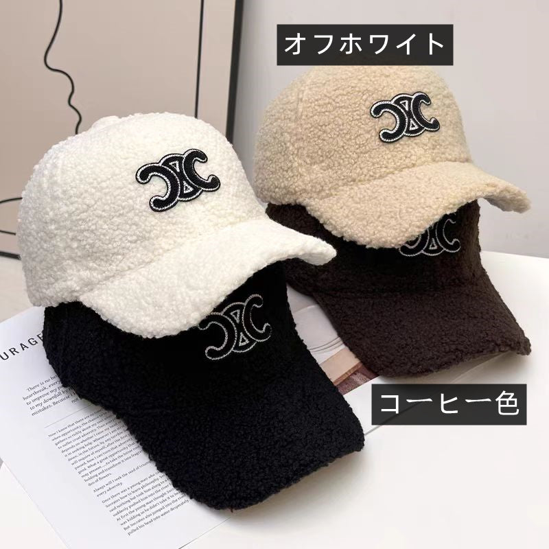 【小物】4色小顔効果ベースボール キャップG24546