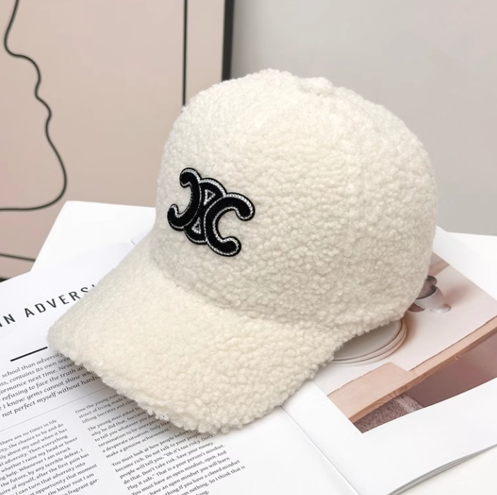 【小物】4色小顔効果ベースボール キャップG24546