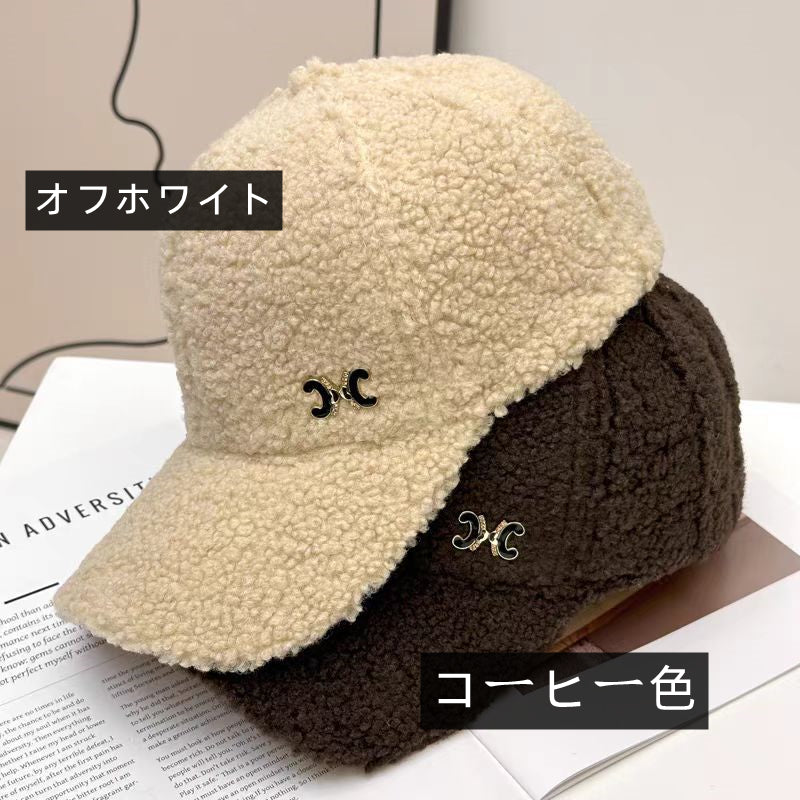 【小物】4色小顔効果ベースボール キャップG24547