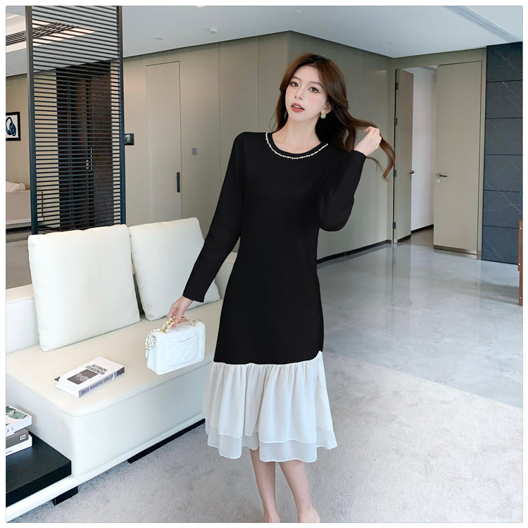 【dress】マーメイドニットワンピースG24552