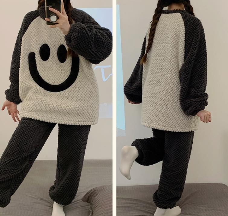 【ホーム・生活】ふわふわ上下セットルームウェアF8455