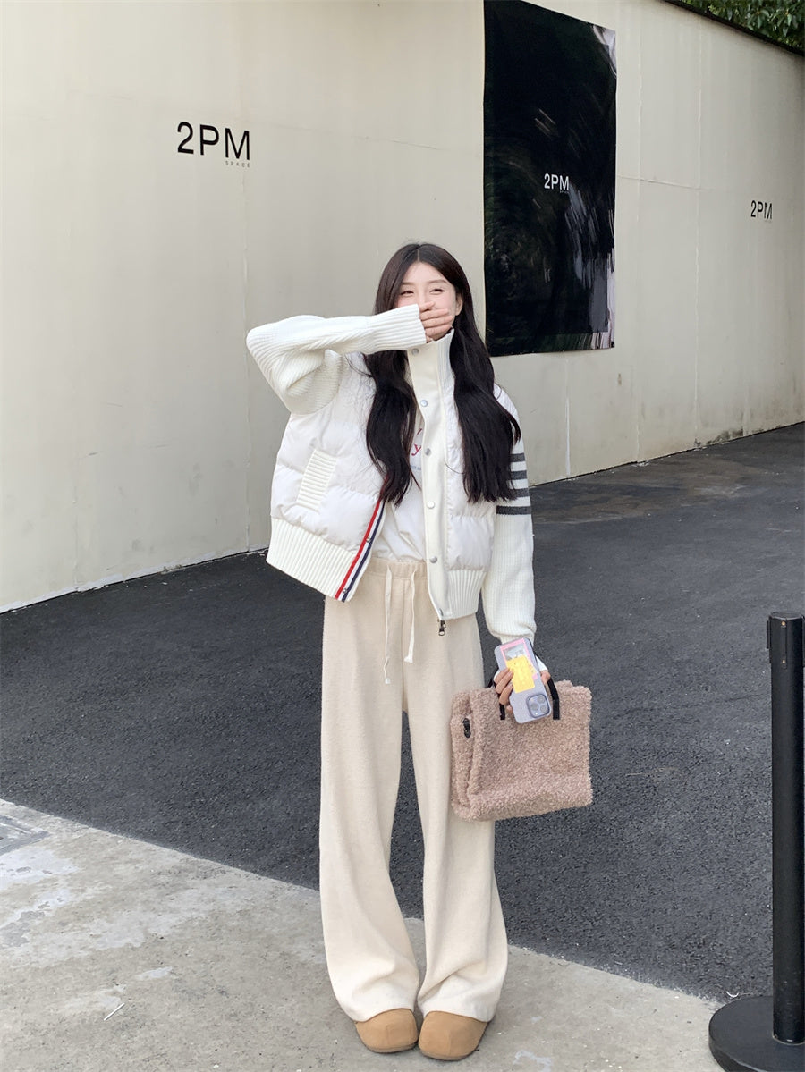 【outer】スタンドネック長袖秋冬コートG24590