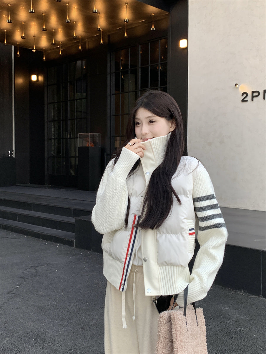 【outer】スタンドネック長袖秋冬コートG24590