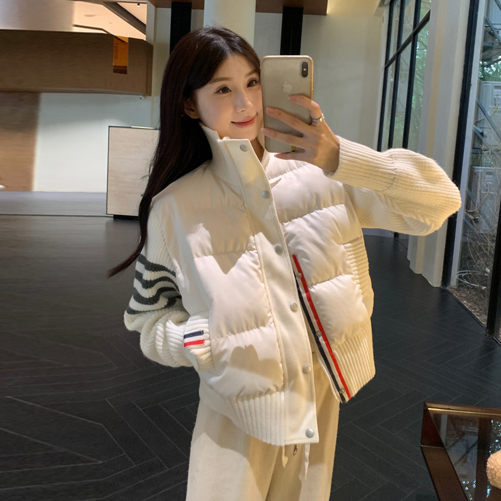 【outer】スタンドネック長袖秋冬コートG24590