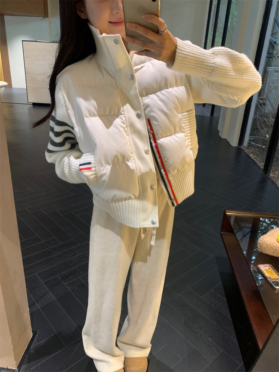 【outer】スタンドネック長袖秋冬コートG24590