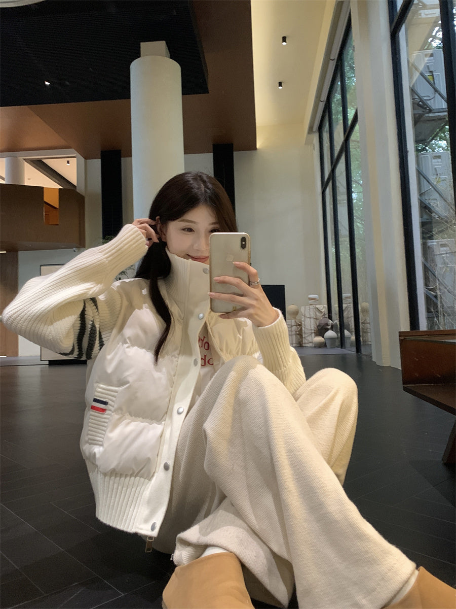 【outer】スタンドネック長袖秋冬コートG24590