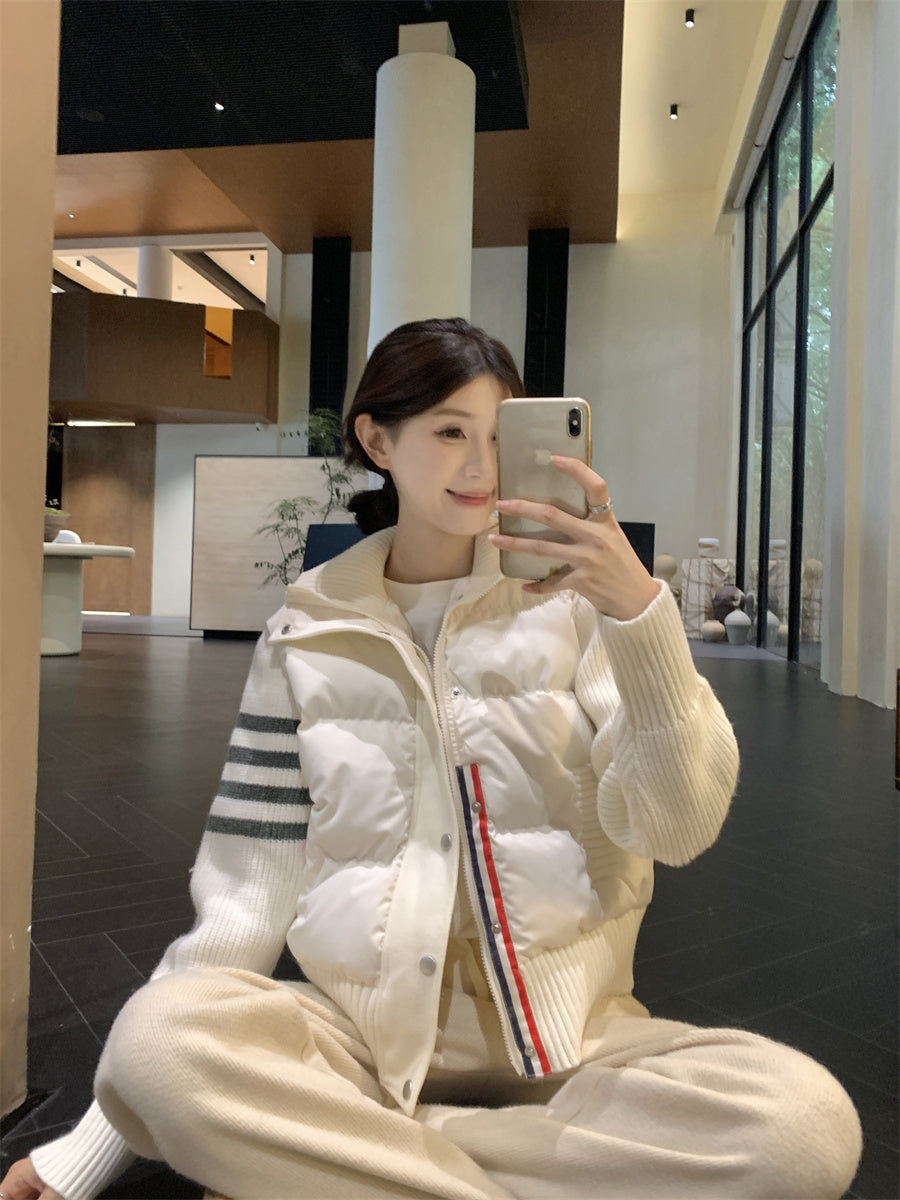 【outer】スタンドネック長袖秋冬コートG24590