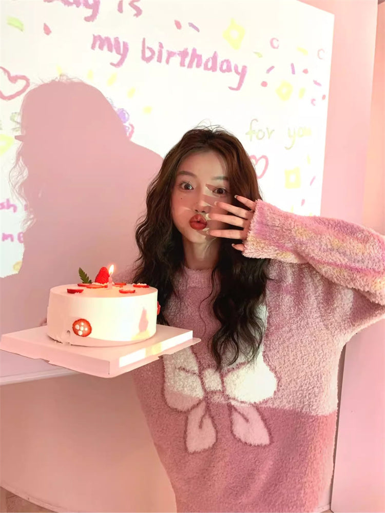 【ホーム・生活】ふわふわ厚手上下セットルームウェアG24591