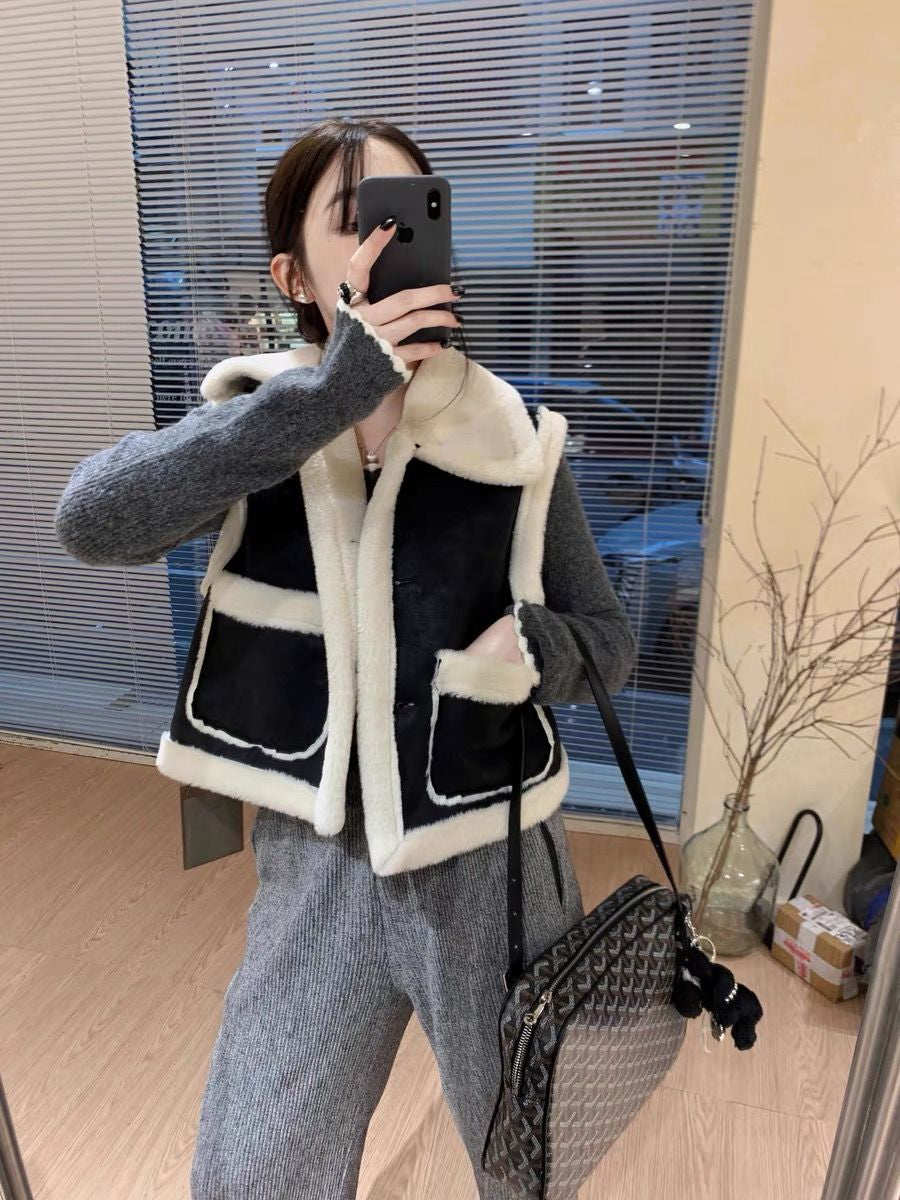 【tops】厚手秋冬チョッキG24611