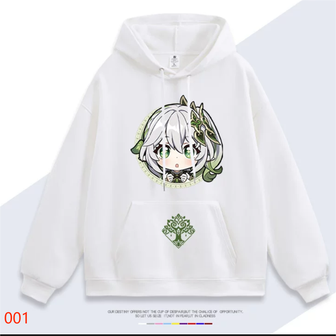 【tops】 原神ナヒーダ　プリントパーカー（ 男女兼用）Ｋ0145