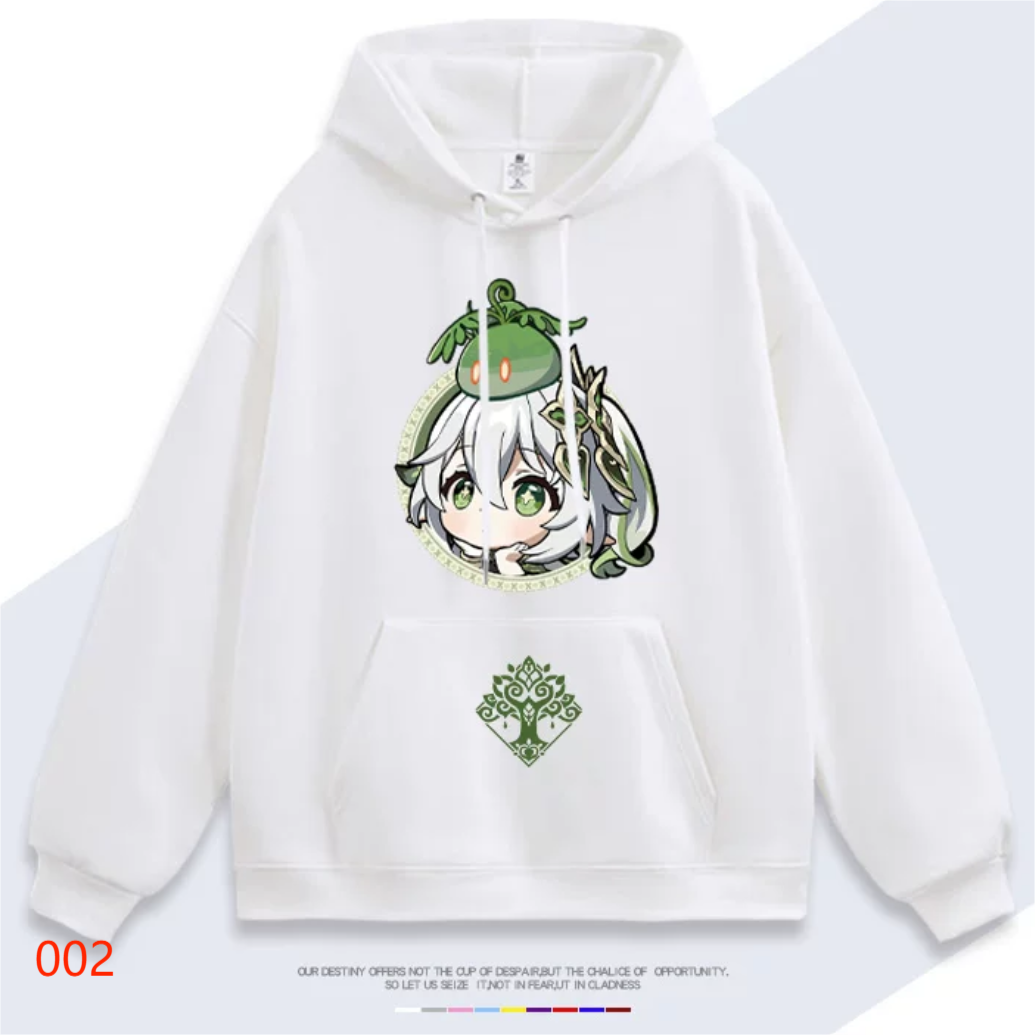 【tops】 原神ナヒーダ　プリントパーカー（ 男女兼用）Ｋ0145