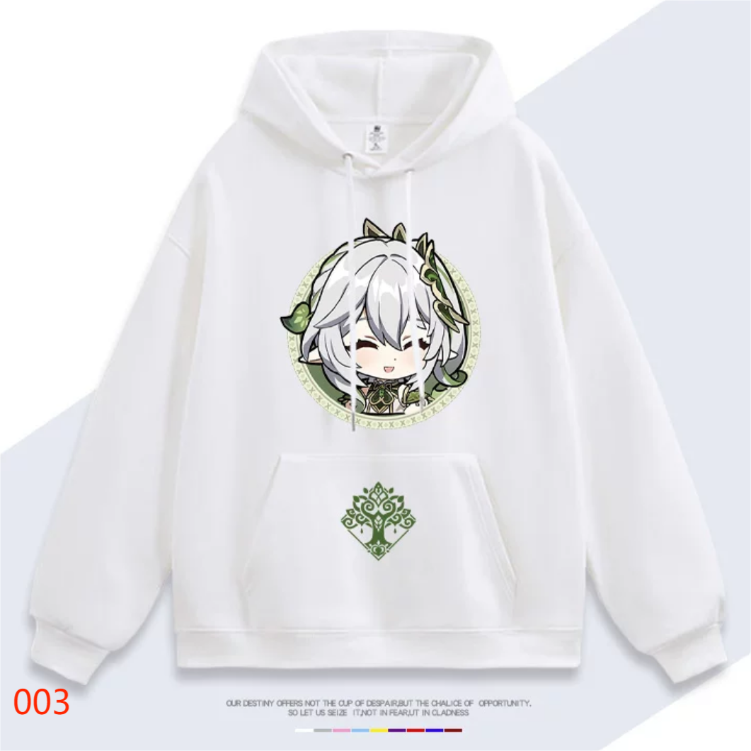 【tops】 原神ナヒーダ　プリントパーカー（ 男女兼用）Ｋ0145