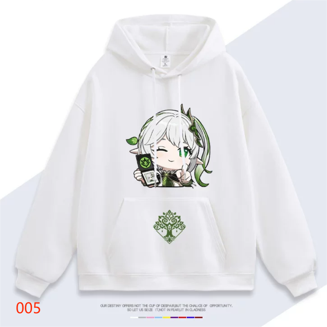 【tops】 原神ナヒーダ　プリントパーカー（ 男女兼用）Ｋ0145