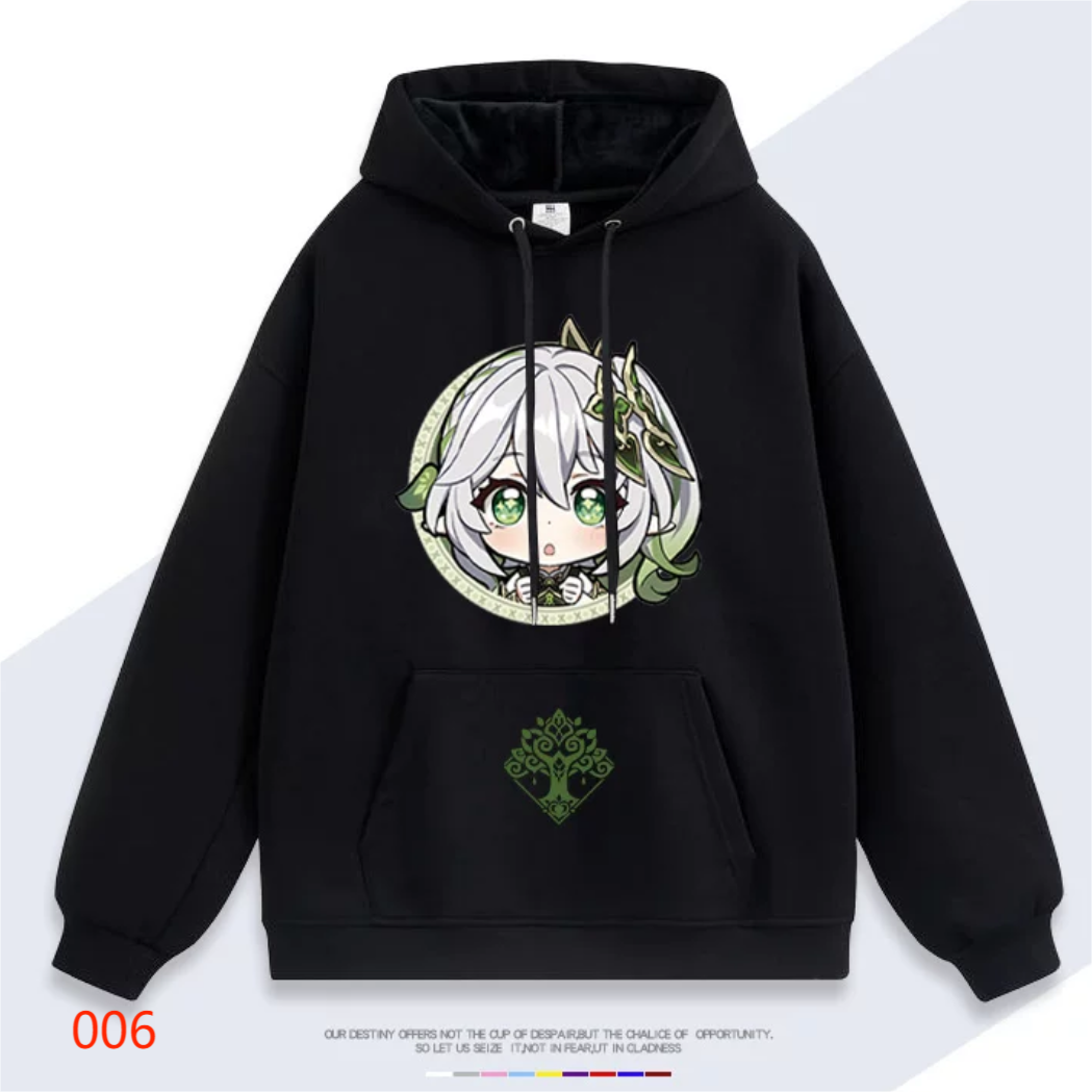 【tops】 原神ナヒーダ　プリントパーカー（ 男女兼用）Ｋ0145