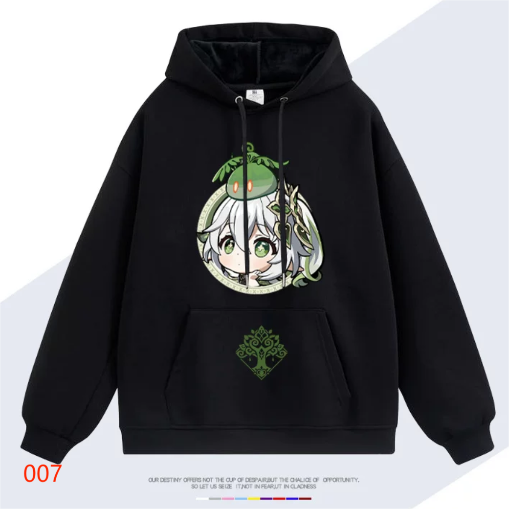 【tops】 原神ナヒーダ　プリントパーカー（ 男女兼用）Ｋ0145