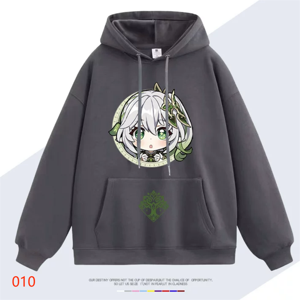 【tops】 原神ナヒーダ　プリントパーカー（ 男女兼用）Ｋ0145