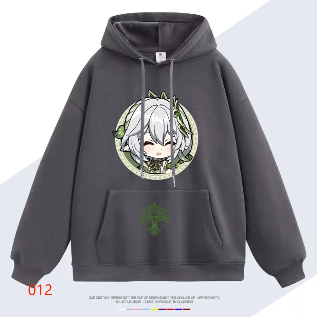 【tops】 原神ナヒーダ　プリントパーカー（ 男女兼用）Ｋ0145