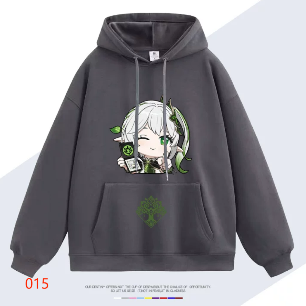 【tops】 原神ナヒーダ　プリントパーカー（ 男女兼用）Ｋ0145