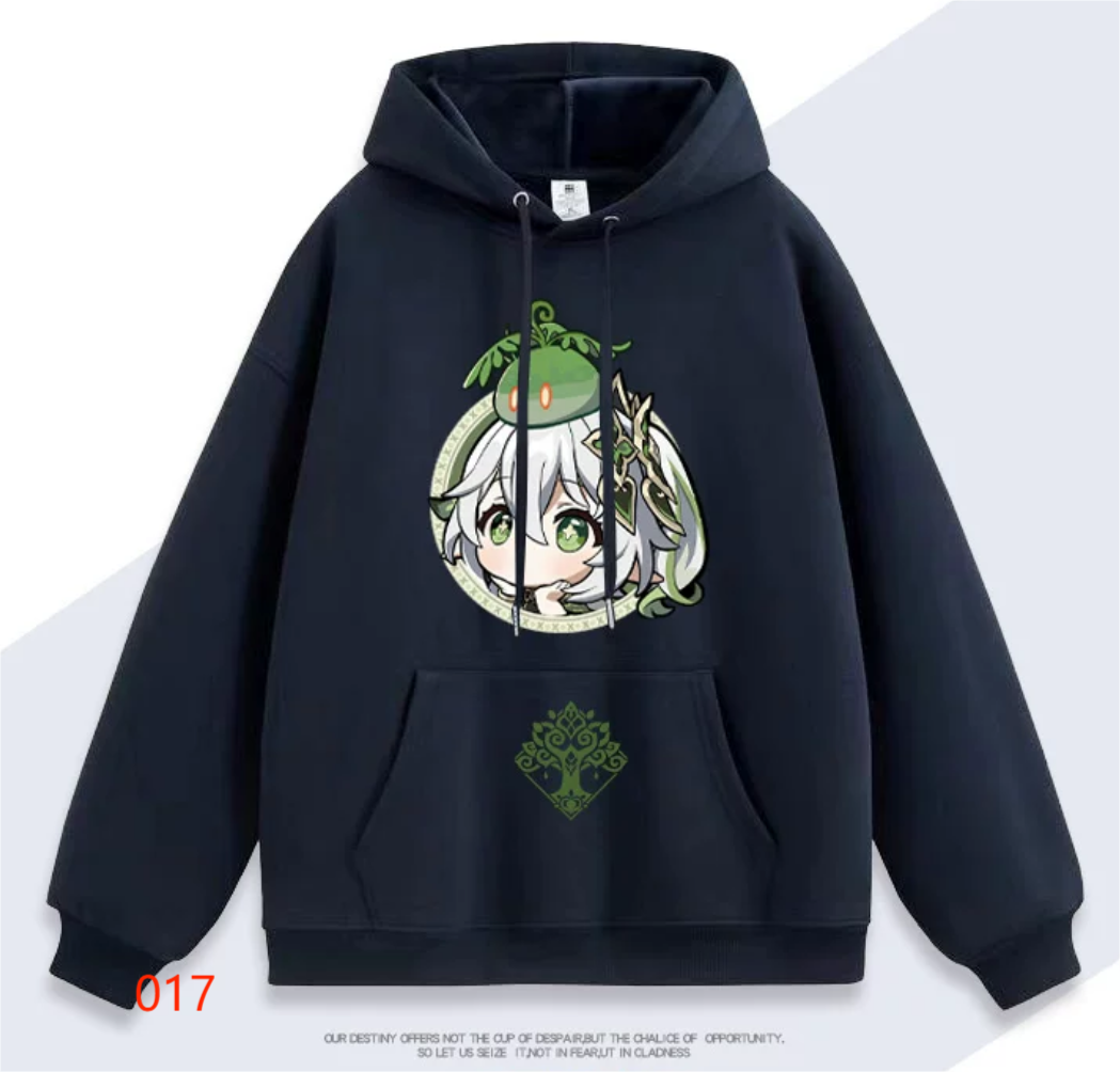 【tops】 原神ナヒーダ　プリントパーカー（ 男女兼用）Ｋ0145