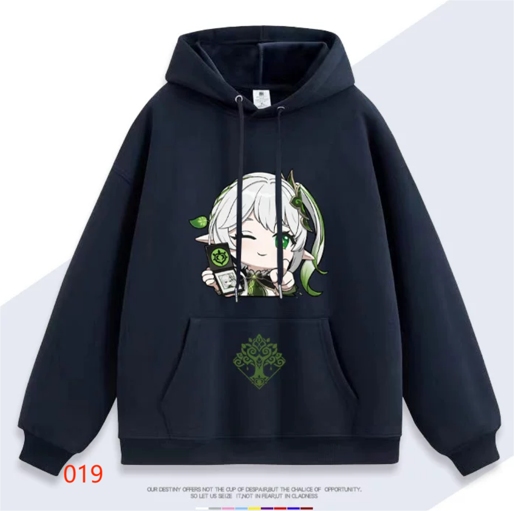 【tops】 原神ナヒーダ　プリントパーカー（ 男女兼用）Ｋ0145