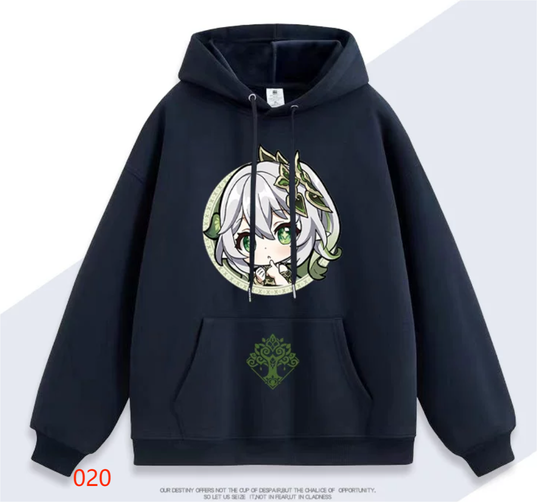 【tops】 原神ナヒーダ　プリントパーカー（ 男女兼用）Ｋ0145