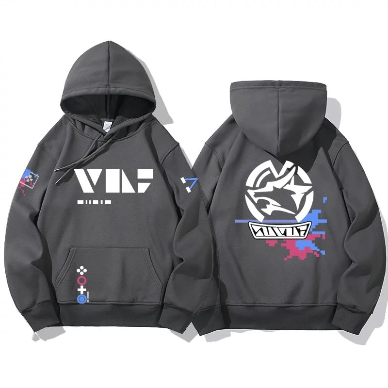 【tops】 プリントパーカー（ 男女兼用）Ｋ0149