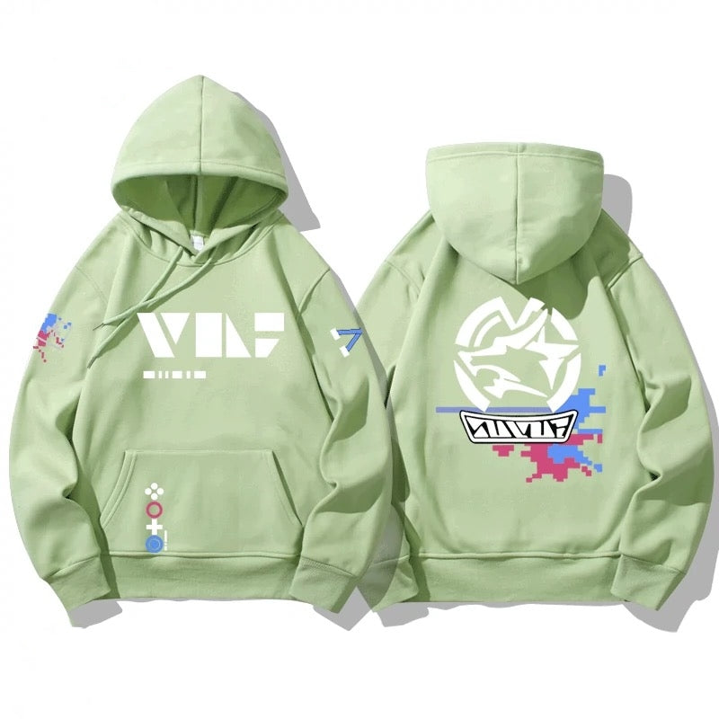 【tops】 プリントパーカー（ 男女兼用）Ｋ0149