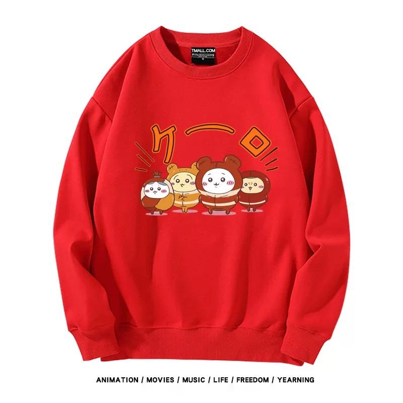 【tops】chiikawaプリントプルオーバー（ 男女兼用）Ｋ0165