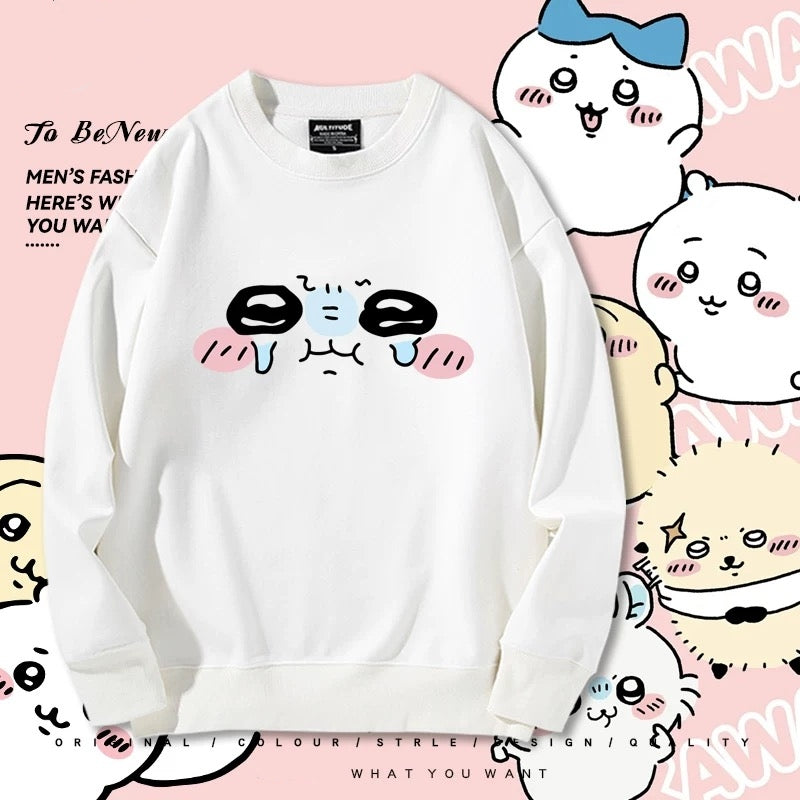 【tops】ちいかわプリントパーカー（ 男女兼用）Ｋ0172